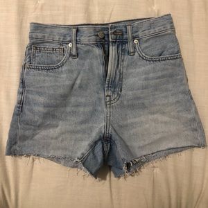 Women’s high waisted jean shorts